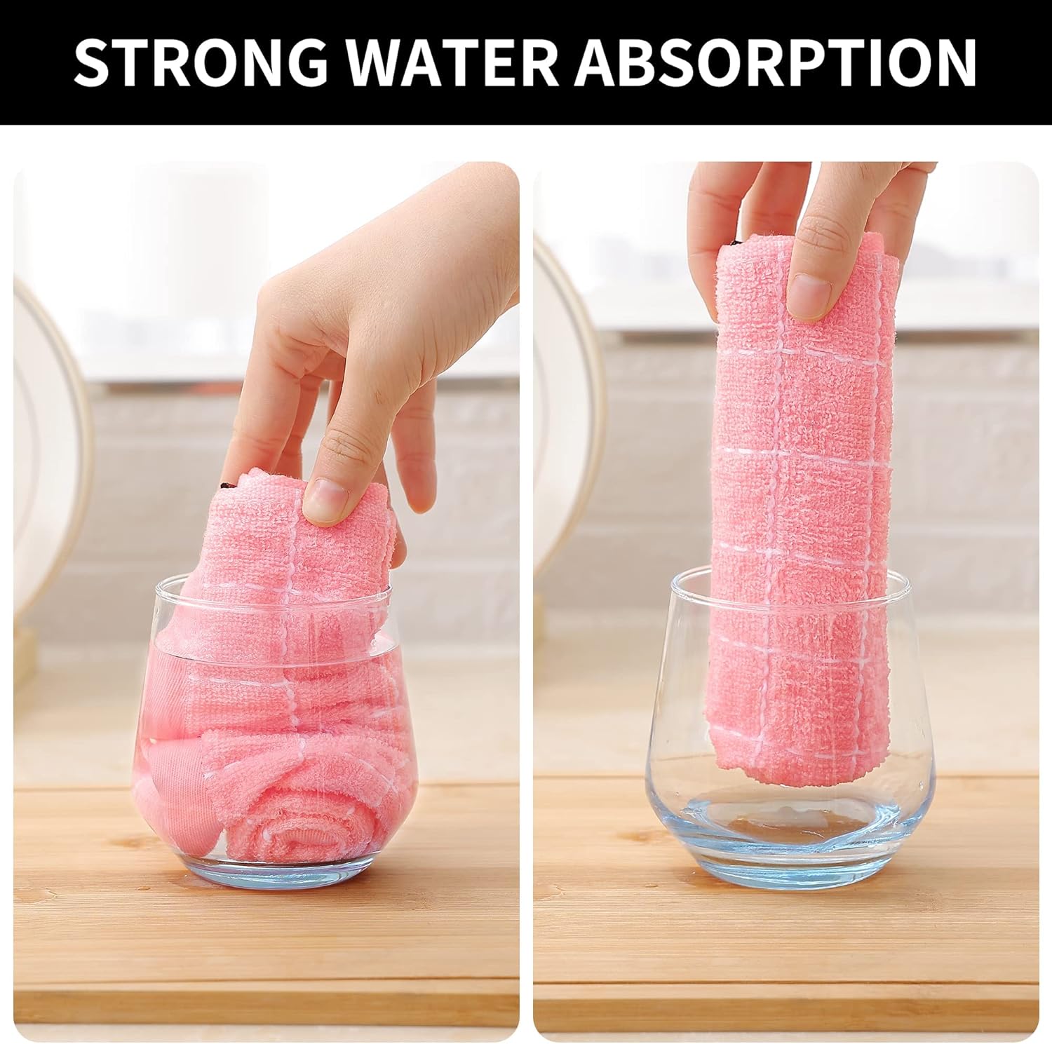 Kitchen Towels, Soft and Super Absorbent Dish Towels, Cotton Kitchen Towels -Pack of 4 (13 Kitchen Towels, Soft and Super Absorbent Dish Towels, Cotton Kitchen Towels -Pack of 4 (13